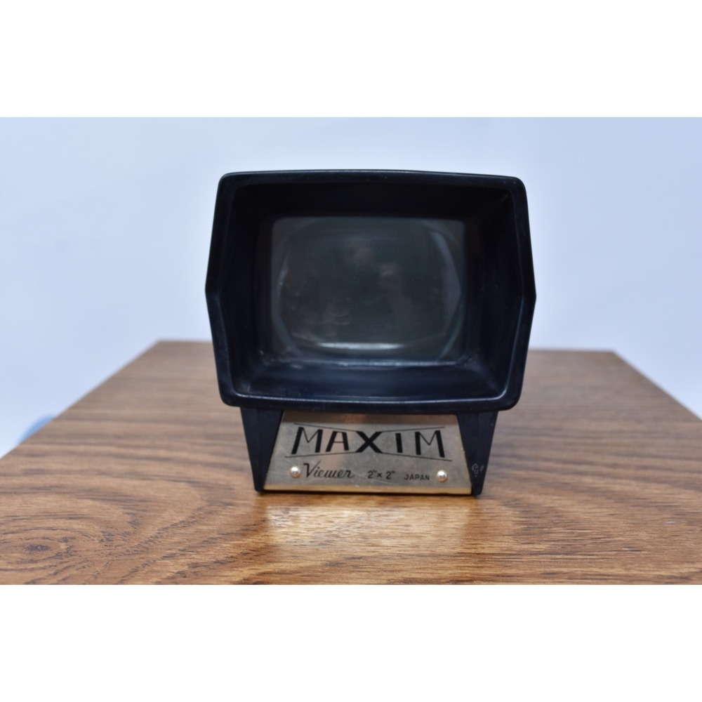 Vintage Maxim 2x2 Slide Viewer Made in Japan Photo Transparency Viewer